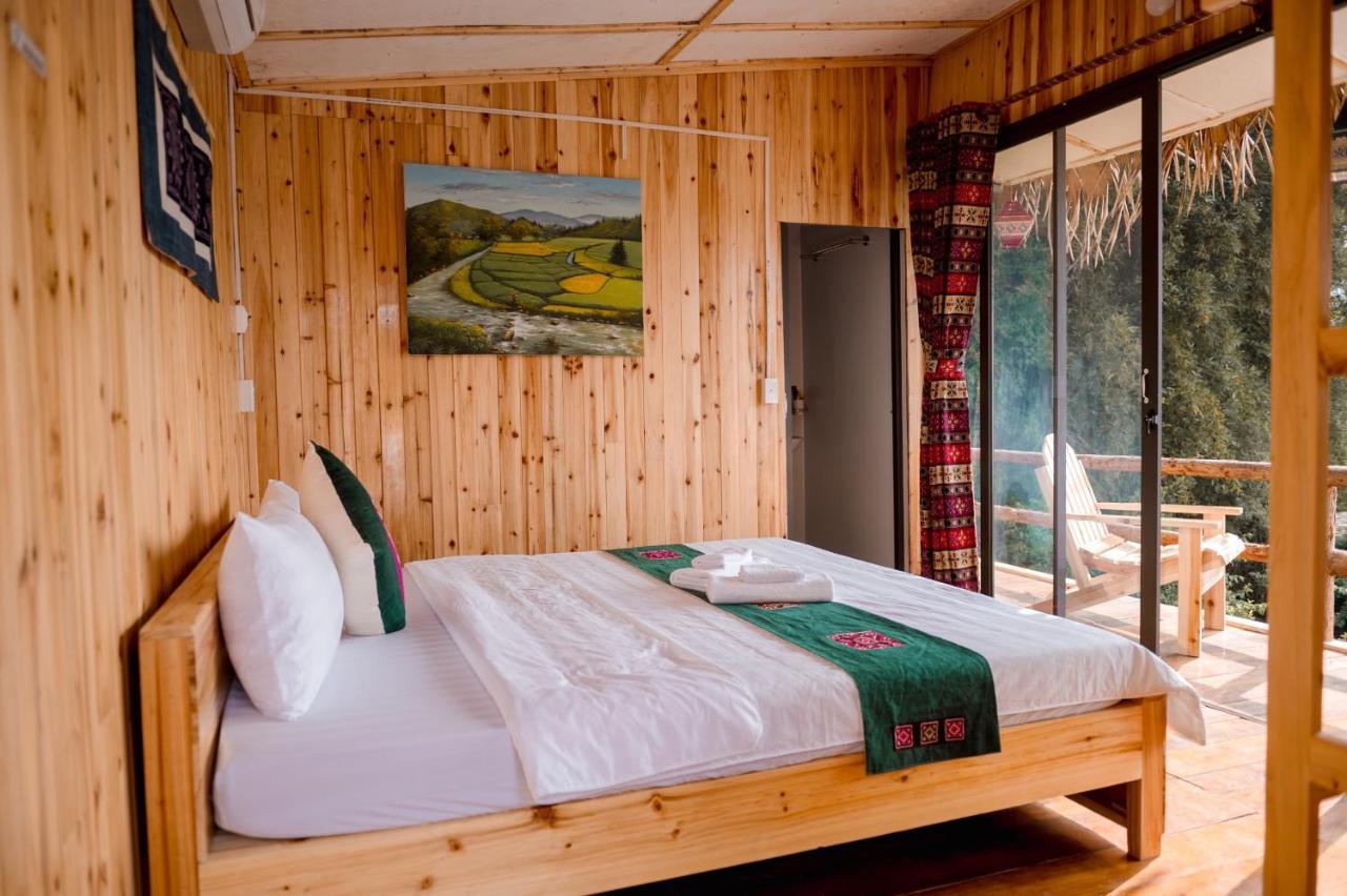 Le Chalet Homestay Бакха Экстерьер фото